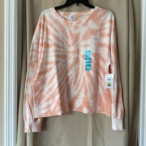 DanSkin spiral tie dye sweatshirt
